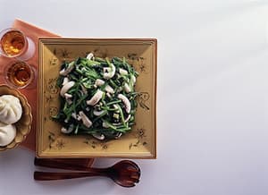 いかと小松菜の炒めもの