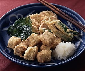 まぐろの変わり天ぷら