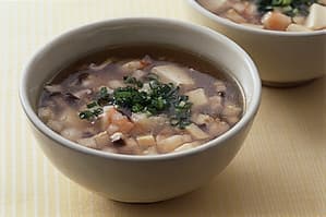 豆腐とえびのスープ