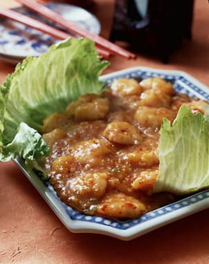 乾焼蝦仁（えびのチリソース）