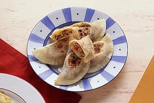 ツナトマト餃子