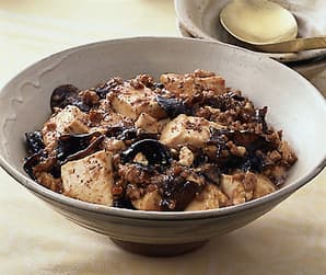 きくらげ入り麻婆豆腐