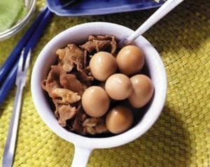 うずらのたまごのしょうゆ煮