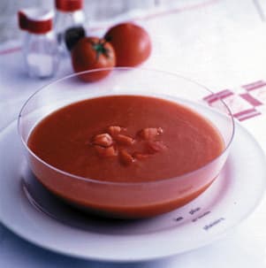 完熟トマトのスープ