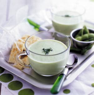 枝豆のつぶつぶスープ