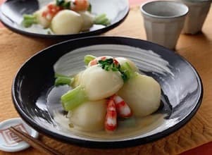 かぶのえびあん煮