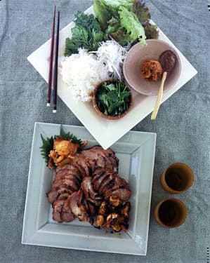 韓国風焼き豚