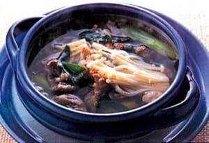 牛肉とえのきのスープ