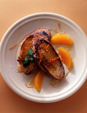 オレンジ風味のフレンチトースト