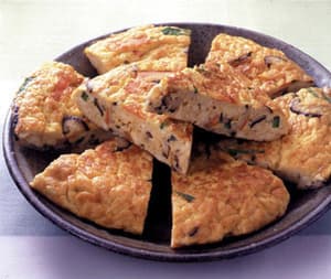 豆腐入り和風オムレツ