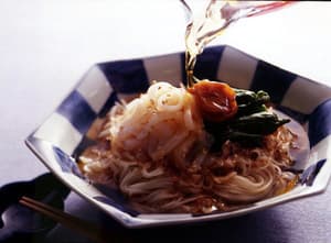 いか刺しそうめん