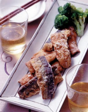 さんまの竜田揚げ