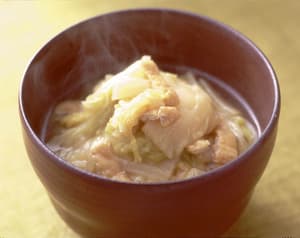 白菜と油揚げのくったり煮