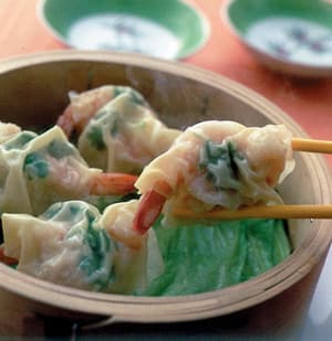 えび蒸し餃子風
