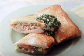 ツナと野菜のホットサンドイッチ