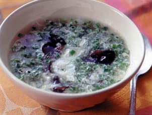 卵白ときくらげのスープ