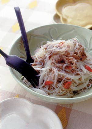 牛肉と春雨のサラダ