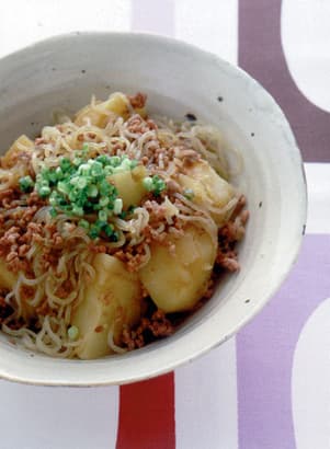 じゃがいものそぼろ煮
