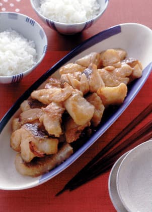 たらのオイスターソース煮
