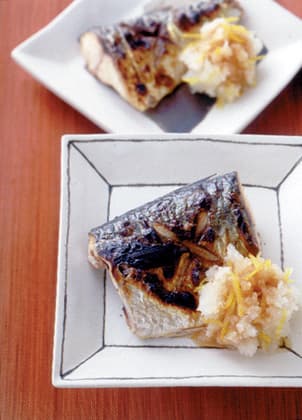焼きさばのおろしかけ