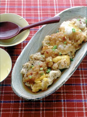 揚げ卵のおろし煮