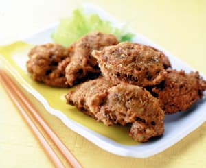 つみれのカレー風味揚げ