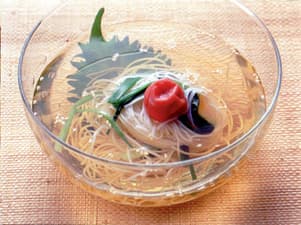 梅風味の冷やしすまし