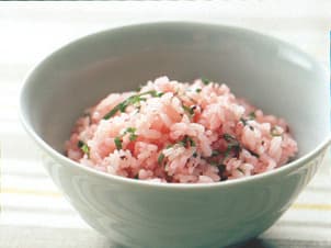 梅と青じその混ぜご飯