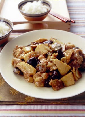 鶏もも肉の中華風うま煮