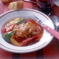 鶏肉のトマト煮