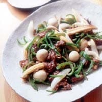 野菜たっぷり青椒肉絲