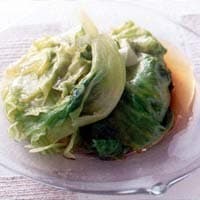 レタスのレモンじょうゆ蒸し
