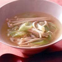 えのきとねぎのスープ