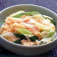 卵とツナの天津丼