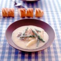 鮭とじゃがいものクリームシチュー