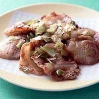 豚肉のねぎ塩焼き