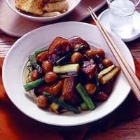 カレー風味の豚の角煮
