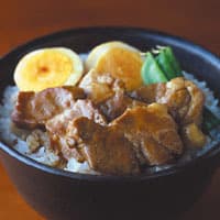 煮豚丼