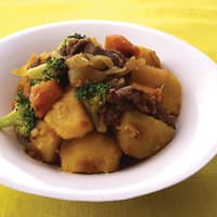 ブロッコリーたっぷり肉じゃが