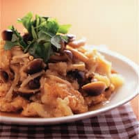 鶏のから揚げ きのこみぞれあん