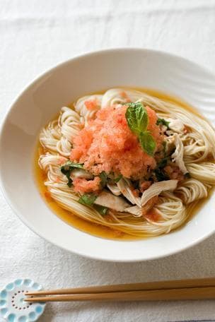 シャリシャリトマトそうめん