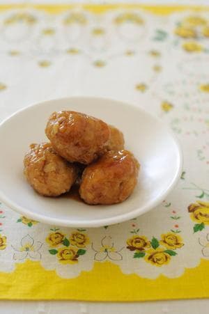甘辛たけのこ鶏つくね