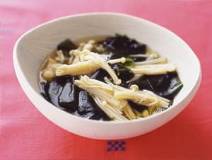 えのきとわかめの煮びたし