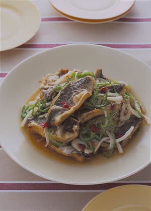 あじの梅風味マリネ