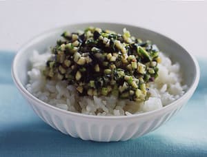 刻み夏野菜のとろとろご飯