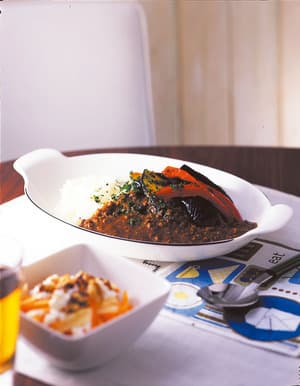 揚げ野菜の夏カレー