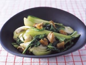 青梗菜のザーサイあえ