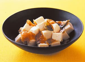 豆腐とザーサイのあえもの