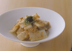 うどのごま酢あえ