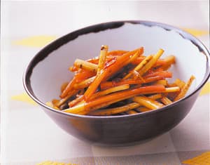 ごぼうとにんじんのきんぴら